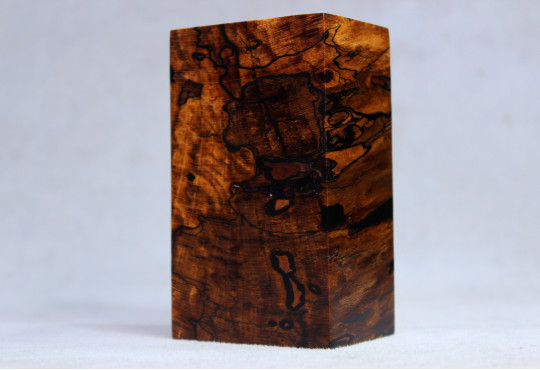 Stabilized Maple Burl Wood Mod Block